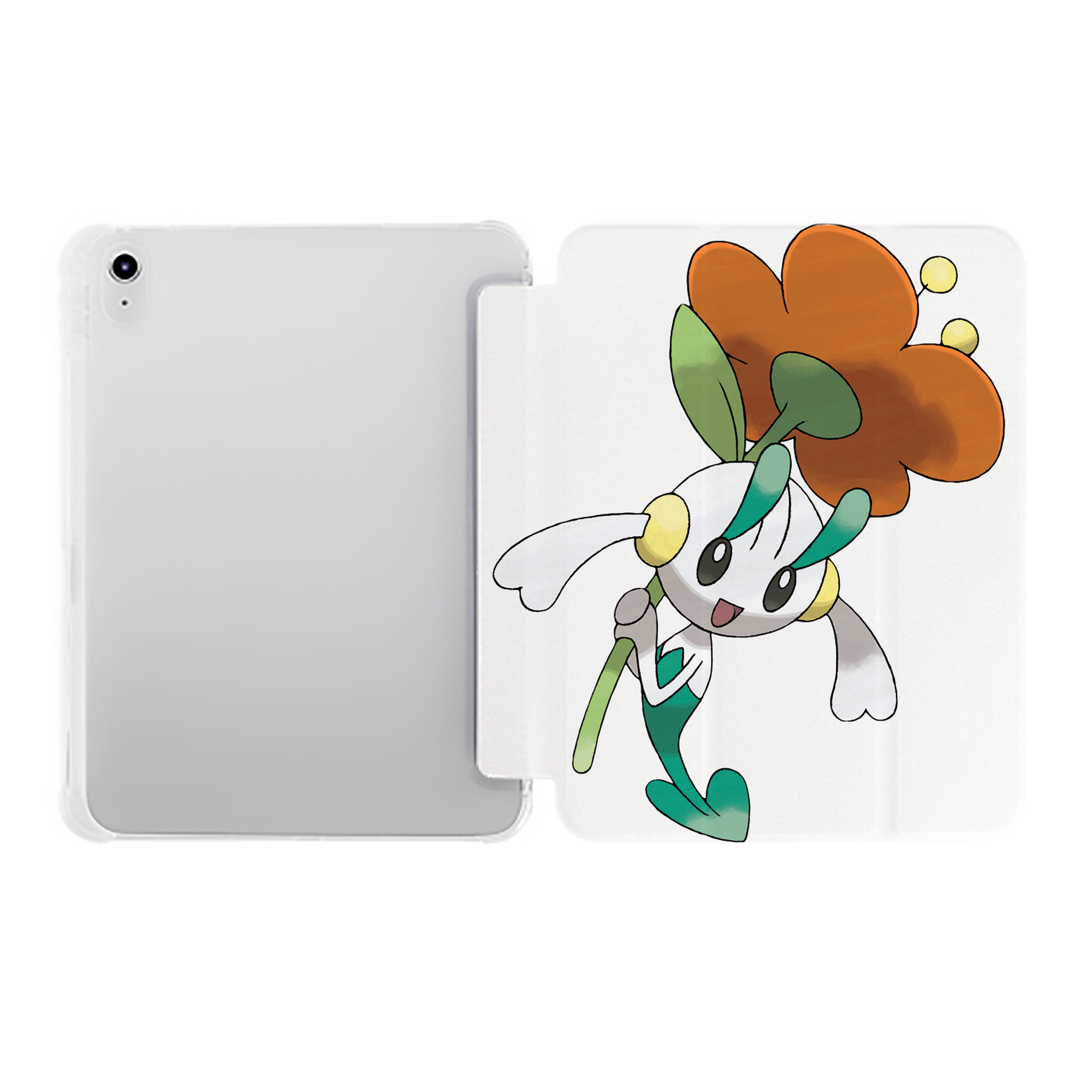 （画像用） ポケットモンスター Pokémon IPad ケース ペン収納付き 三つ折りスタンド PUレザー×シリコン 対応機種9.5/10.5/10.9インチ